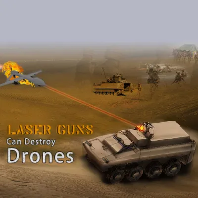 New Laser Gun can destroy Drones