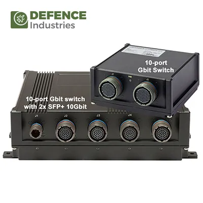Reliable IP-Based Industrial-Grade COTS Network Solutions for Military & Aerospace