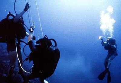 underwater