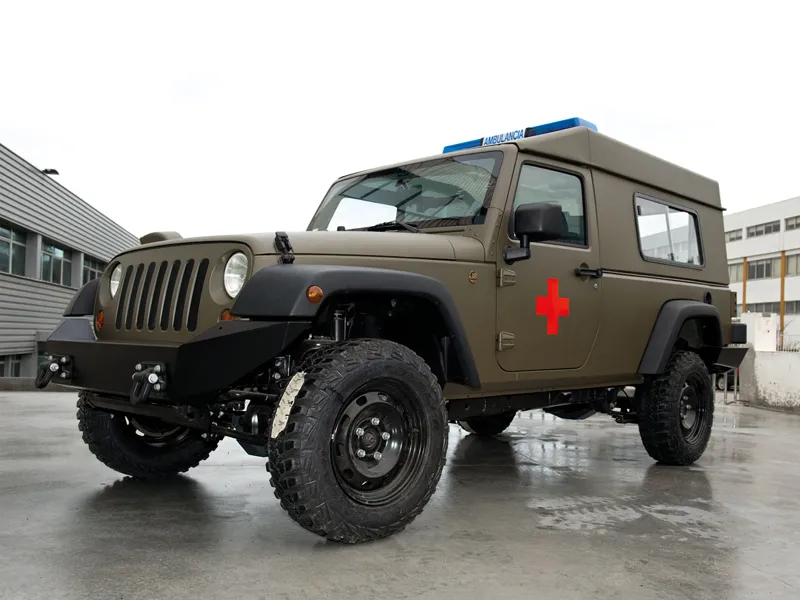 Military Ambulance Jeep