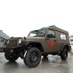 Military Ambulance Jeep