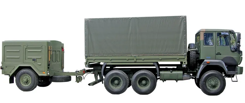 Rough Terrain Container Transport Set