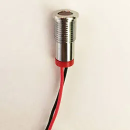 Wired 8mm Red 28V LED - Q8F7CXXR28E