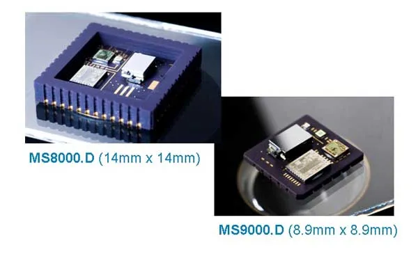 Open view of MEMS capacitive accelerometers for Mil-Aerospace