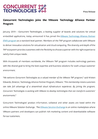 Concurrent Technologies joins