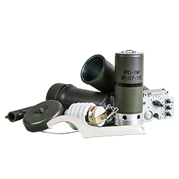 Smoke grenade launcher system