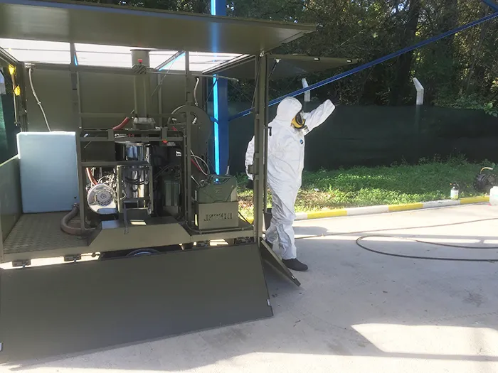 RELIDE CBRN Rapid Deployment Decon System