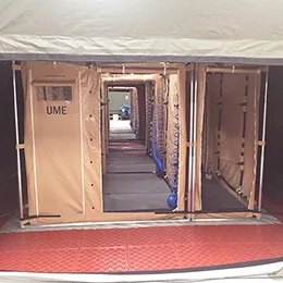 Decontamination Tent EDEM Personnel