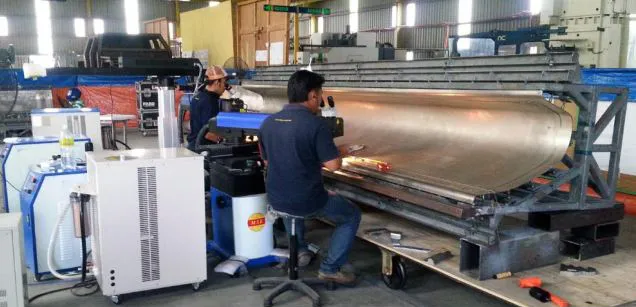 Boeing 777 Leading Edge Nickle Mold Bonding Tooling
