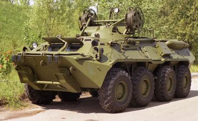 BREM-K Wheeled Amphibious Armoured Recovery Vehicles