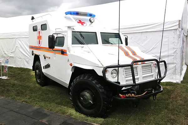 Tigr BMA armoured casualty evacuation vehicle
