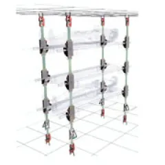 Shock and Vibration Damped Support