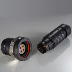Push-Pull Connecotrs ODU MINI-SNAP with black housing
