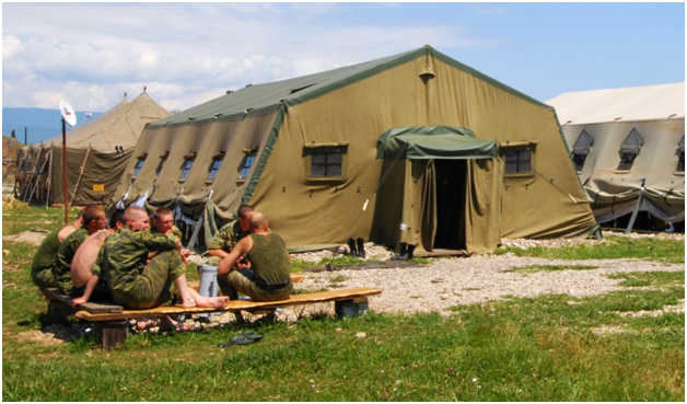 Army tents