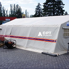 Tents of the Ministry of Emergency Situations