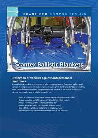 Scantex Ballistic Blankets