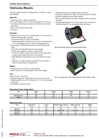 Vehicle Reels