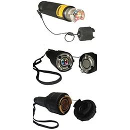 Tester for military lens connectors