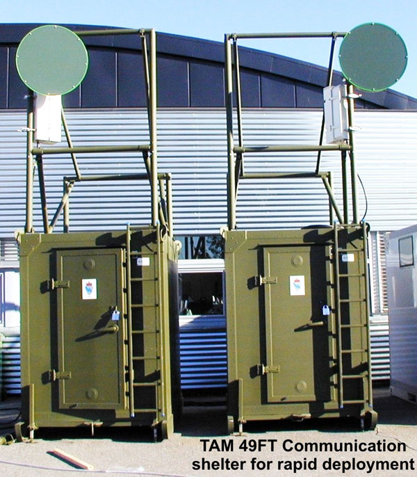 TAM-49FT Mobile Communication Shelter
