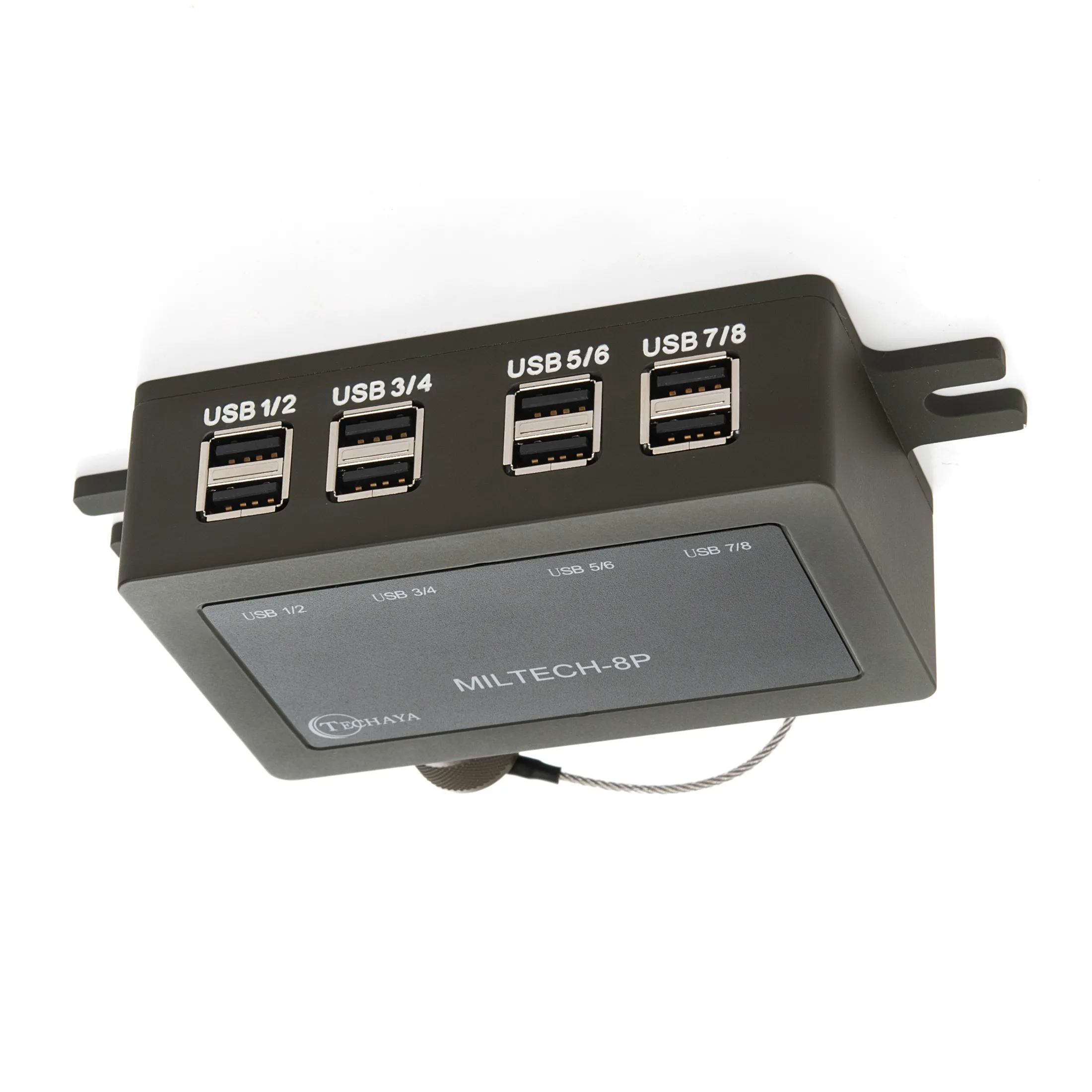 TECHAYA NEW MILTECH 8P  Military rugged USB charger