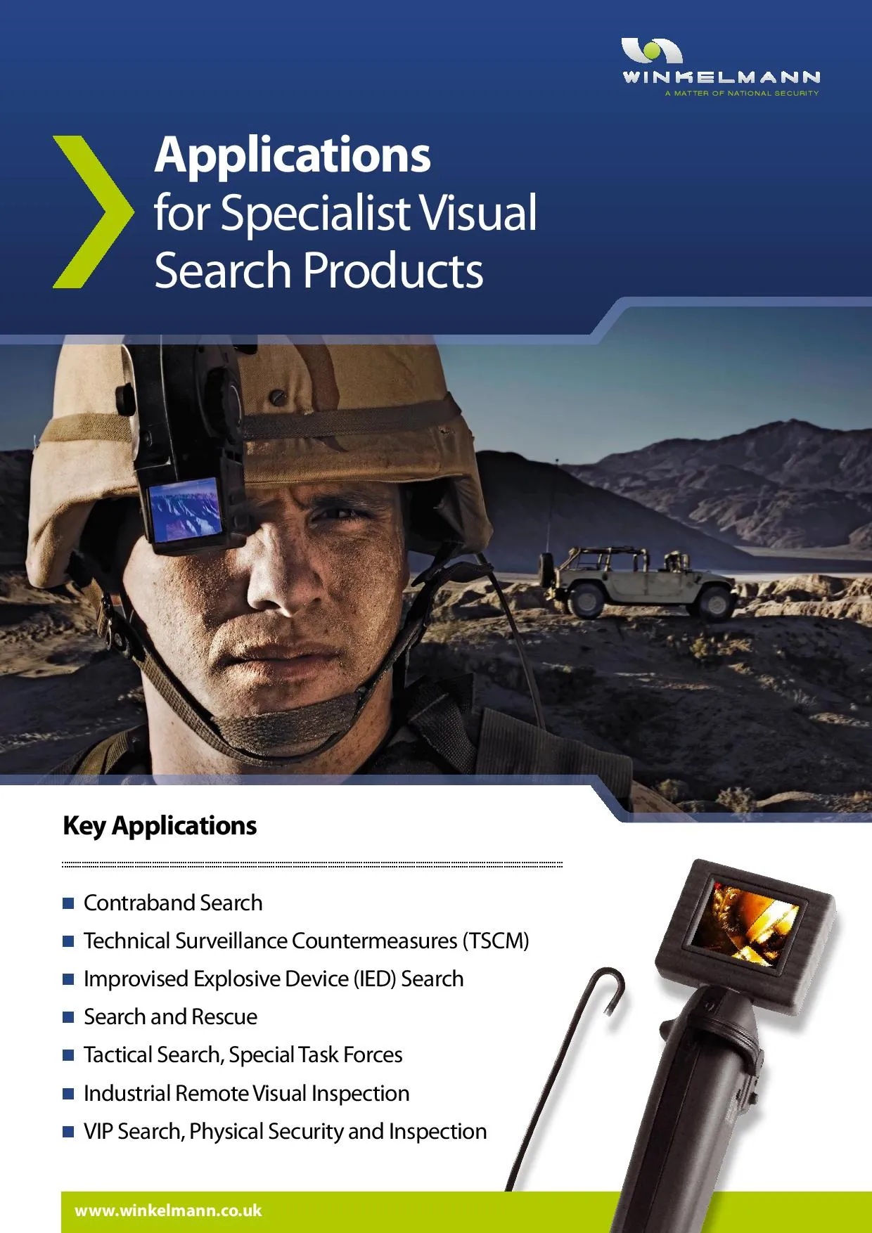 Applications for Specialist Visual Search Products