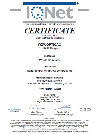 Optic Ag Certified Company